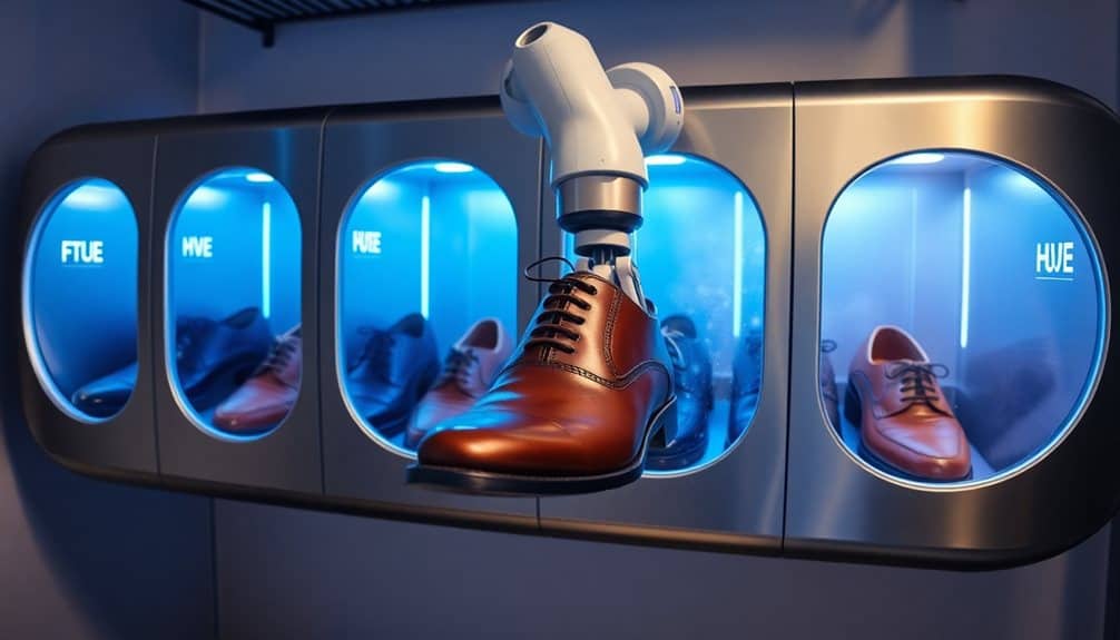 self service footwear cleaning stations