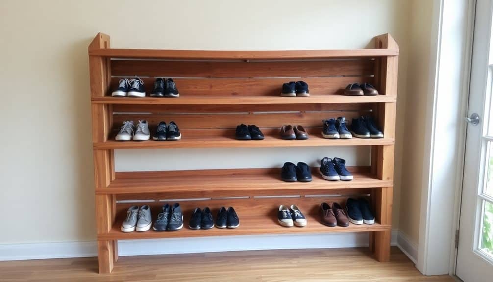 shoe storage for entryway
