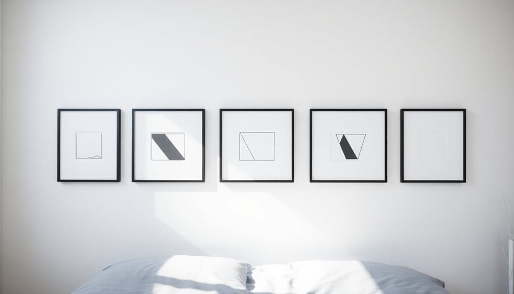 simple art display ideas