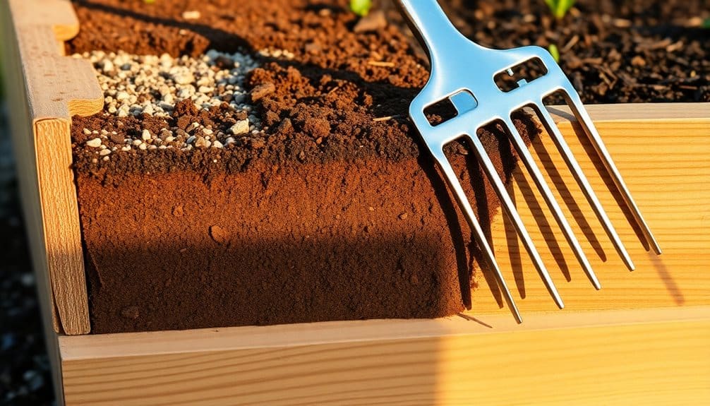 soil preparation and filling