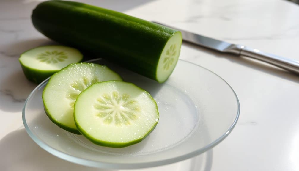 soothing cucumber eye treatment