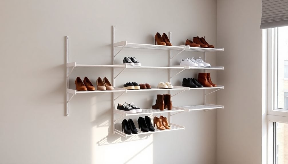space saving shoe storage solution