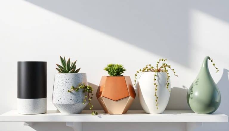 stylish modern planters collection