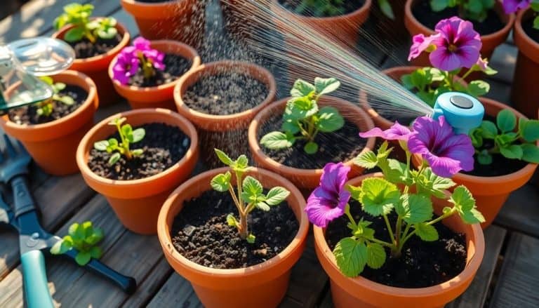 successful flowering plant cultivation