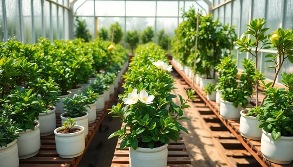 successful greenhouse container gardening
