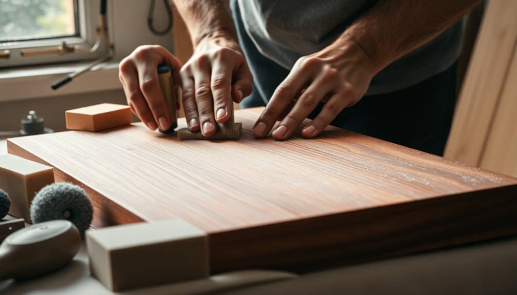 surface preparation and sanding