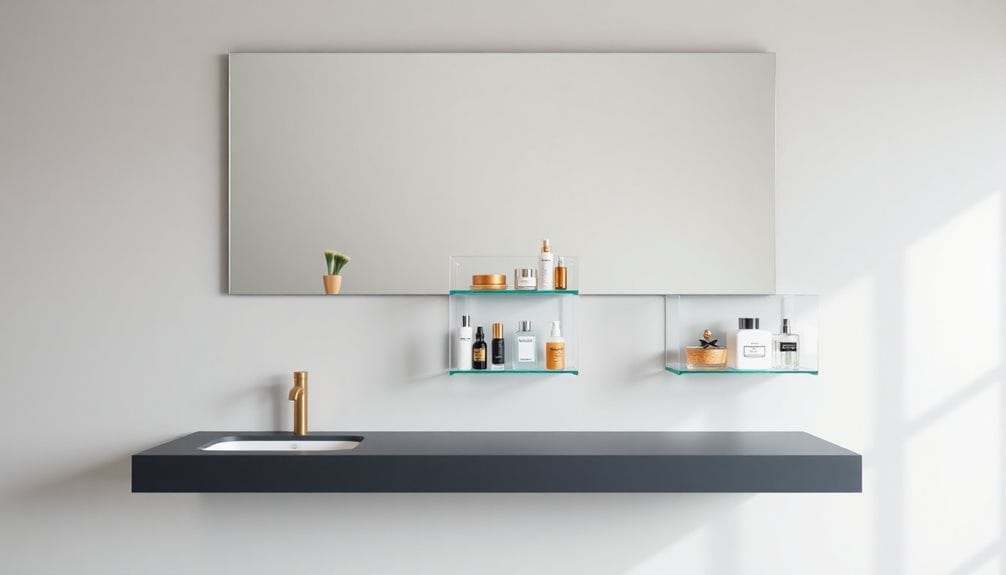 suspended wall storage solutions