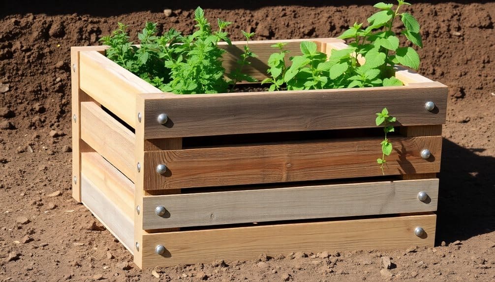 sustainable diy garden project