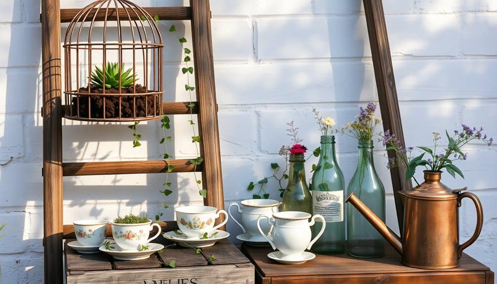 sustainable retro outdoor decor