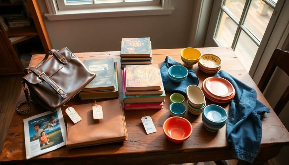 sustainable thrift store shopping