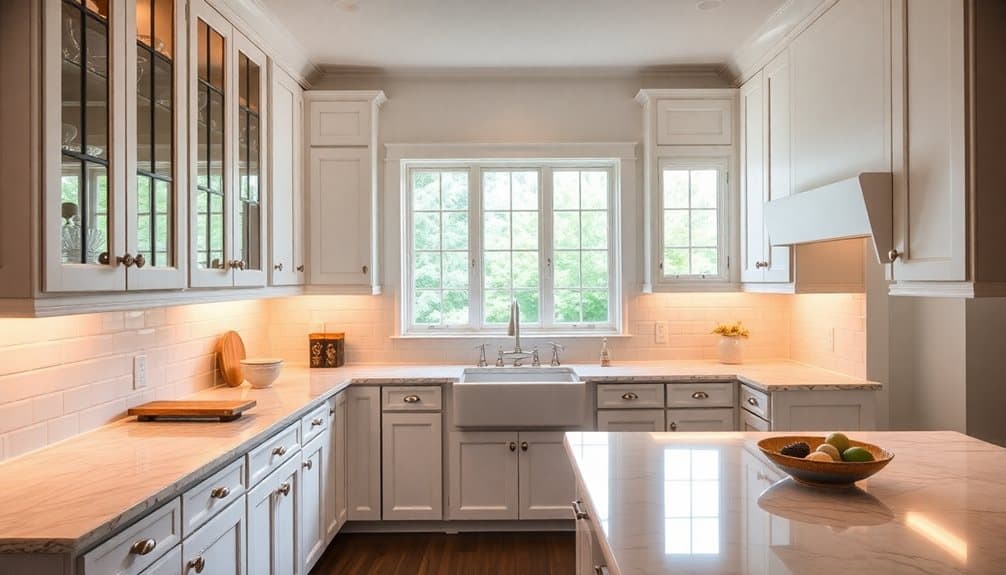 timeless elegant kitchen storage