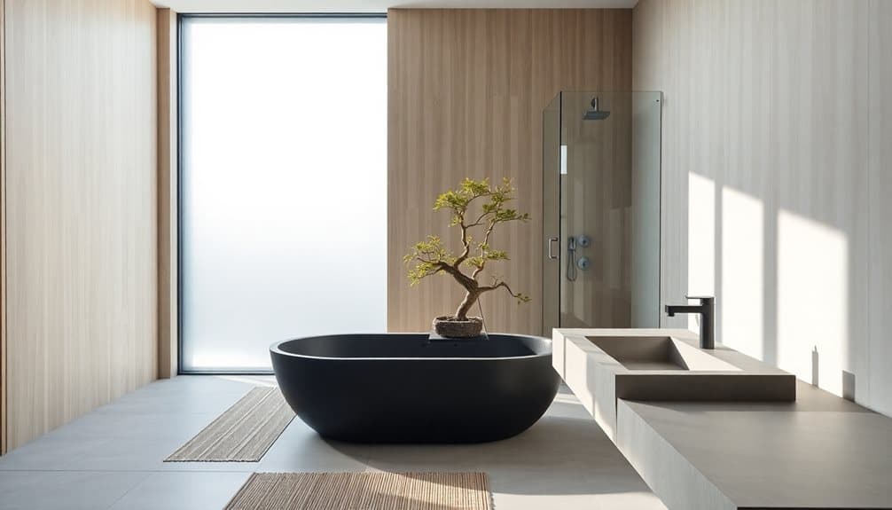 tranquil japanese zen design