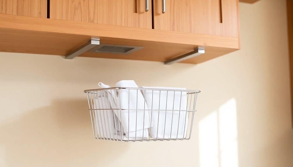 under shelf storage solutions