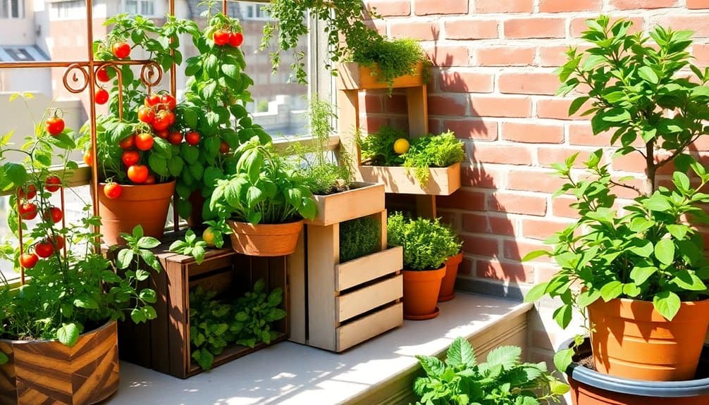 urban gardening plant selection