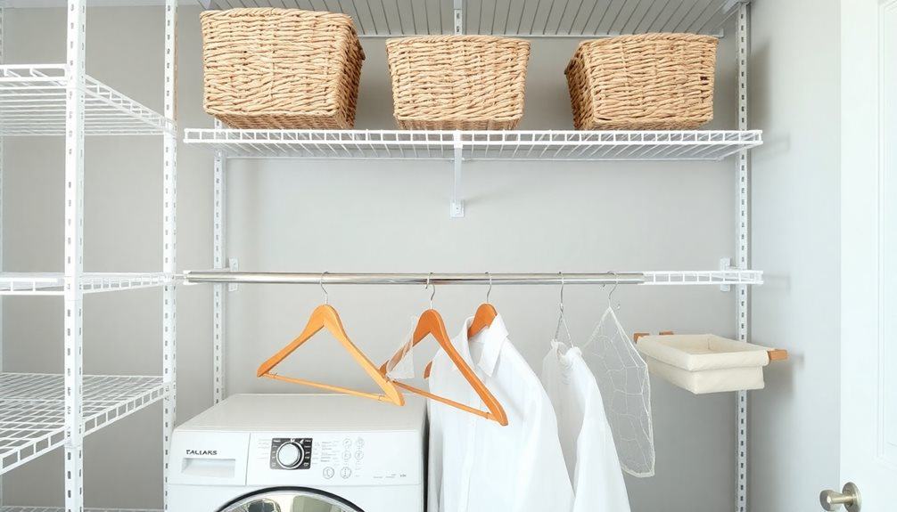 utilize vertical storage solutions
