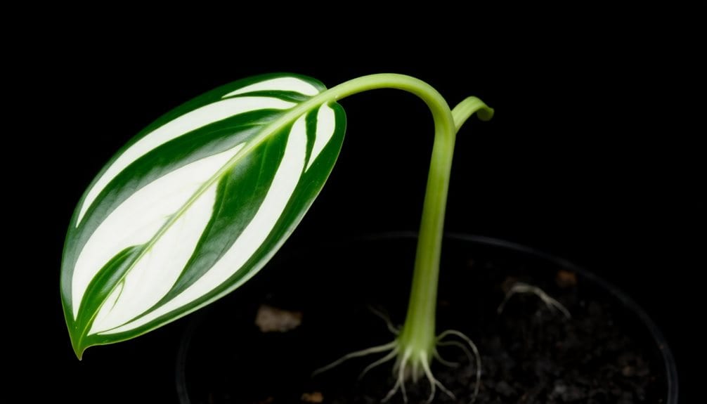 variegated indoor plant beauty