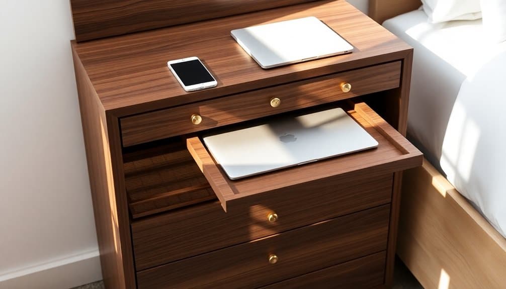 versatile bedside storage solution