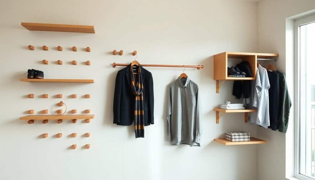 vertical fashion storage options