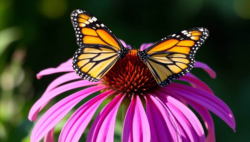 vibrant purple garden flower