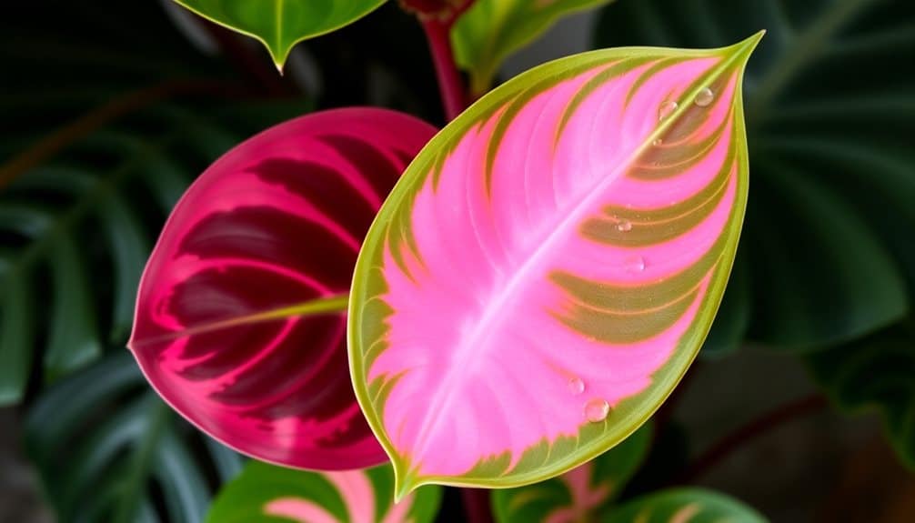 vibrant tropical houseplant variety