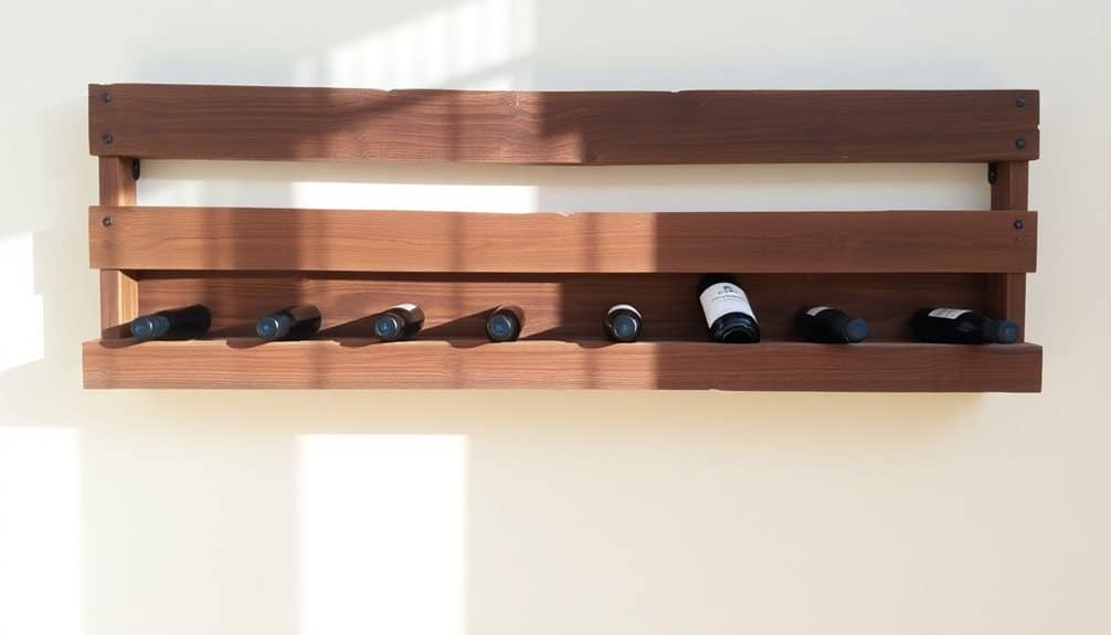wine bottle organizer unit