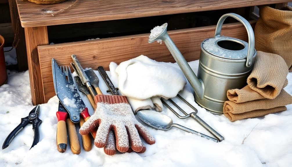 winter gardening tool essentials