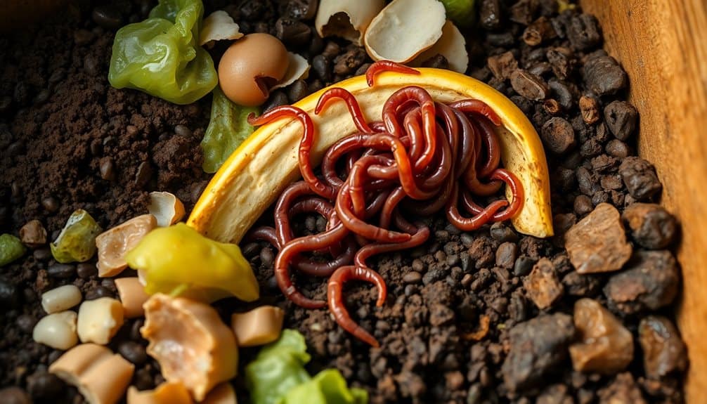 worm based organic waste recycling